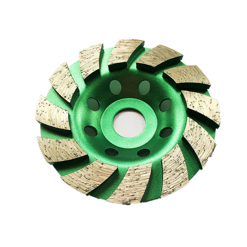 Kualitas Tinggi 4Inch Laser Welded 105Mm Diamond Tersegmentasi Turbo Grinding Cup Wheel untuk Beton, Batu, bahan Bangunan