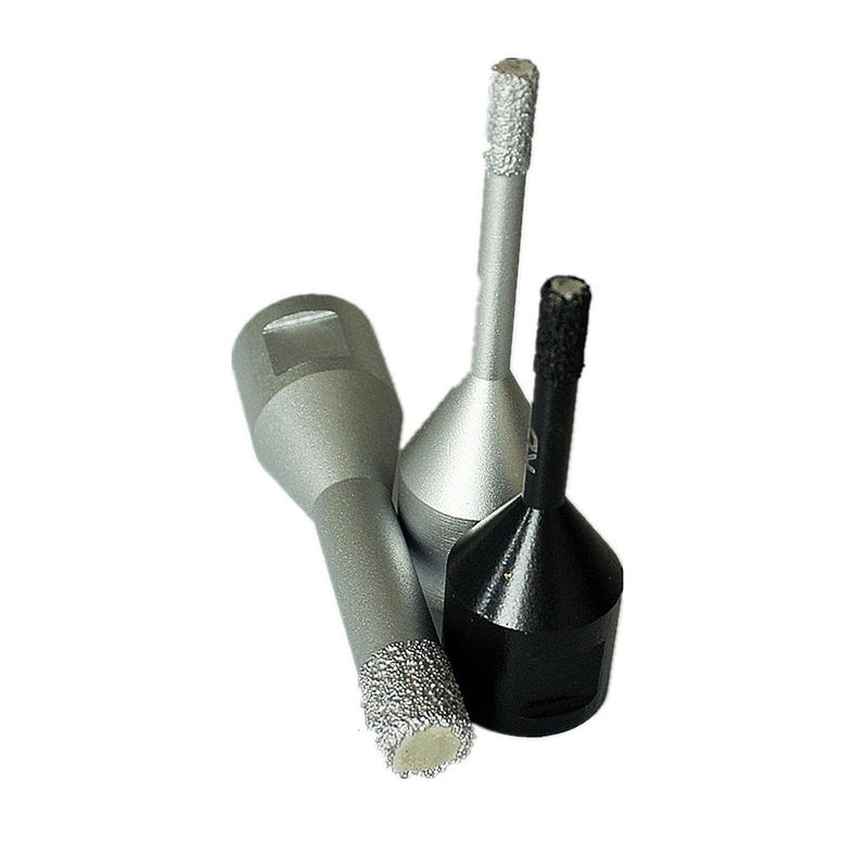 16 × 10 × 60 × M14 Kering Diamond Core Drill Bits Dengan Kualitas Tinggi Untuk Porcelain Ganite Tile Glass Ceramics Marble Drill Bits