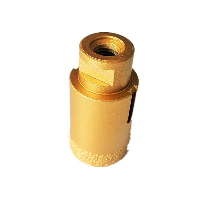 32 × 10 × 60 × M14 Dry Diamond Core Drill Bits Untuk Porcelain Ganite Tile Glass Ceramics Marble Drill Bits Dengan Kualitas Tinggi