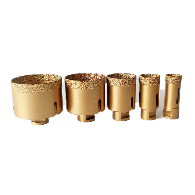 32 × 15 × 60 × M14 Dry Diamond Core Drill Bits Untuk Ganite Tile Porcelain Marble Drill Bits Dengan Umur Panjang Berkualitas Tinggi