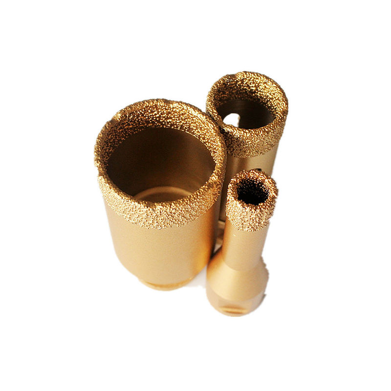30 × 60 × 20 × M10 Dry Diamond Core Drill Bits Untuk Ganite Tile Porcelain Marble Drill Bits Dengan Umur Panjang Berkualitas Tinggi