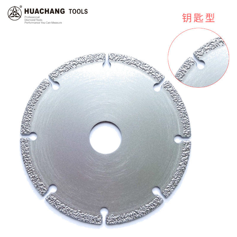 Kualitas Tinggi 4 Inch '105×1.0/1.5×5×20×8T Vacuum Brazed Diamond Grinding Cutting Disc Untuk Batu Keramik Marmer Plastik
