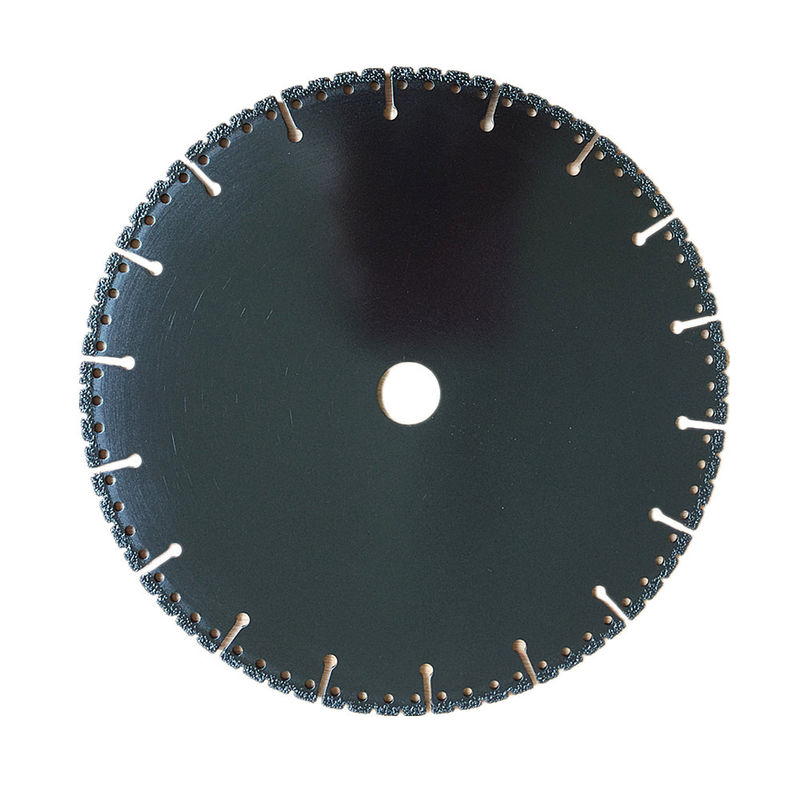 Terlihat bagus 9 inci 230 × 1.8 / 2.7 × 6 × 17T × 22.23 Vacuum Brazed Diamond Grinding Cutting Disc untuk batu keramik marmer plastik