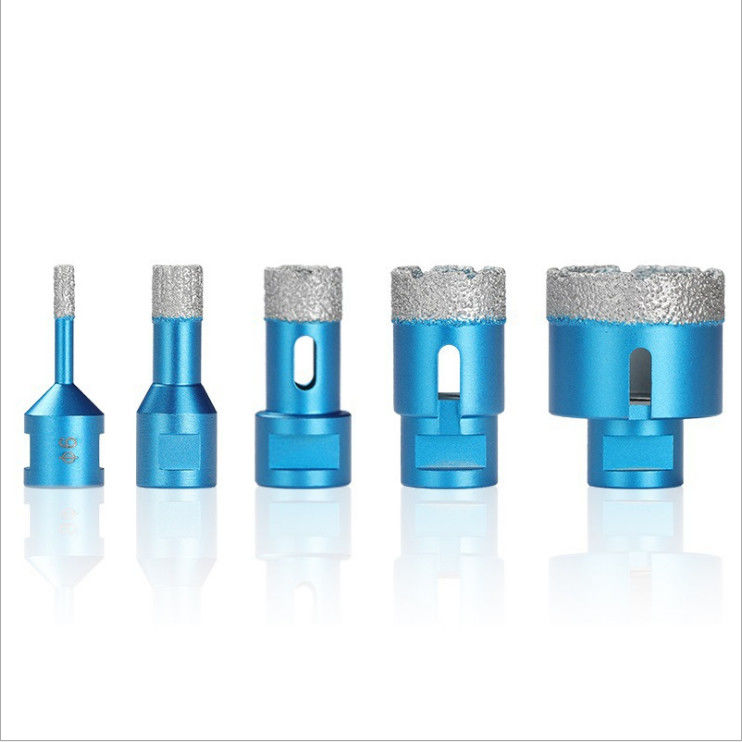 Diamond Core Bits 40 × 10 × 60 × M10 Untuk Porcelain Ganite Tile Glass Ceramics Marmer Dengan Kualitas Tinggi