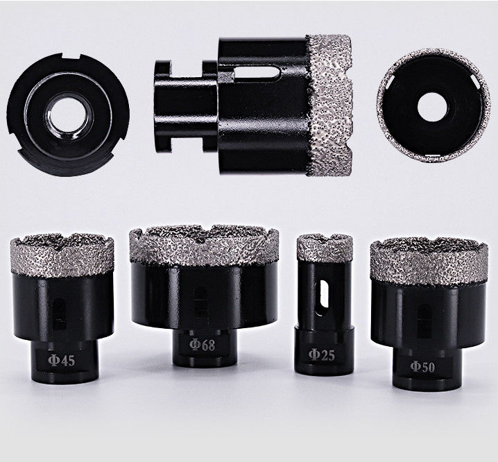 Diamond Core Bits 25 × 15 × 60 × M14 Untuk Ganite Tile Porcelain Marble Dengan Umur Panjang Berkualitas Tinggi