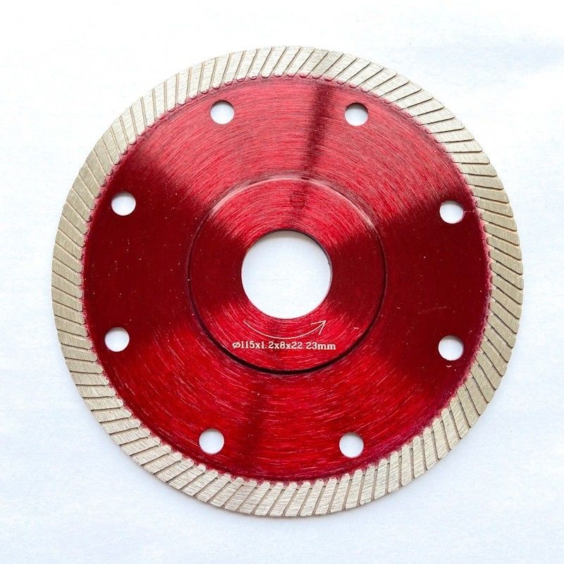 5 inci 125x0.8 / 1.2x8x22.23mm Pisau Berlian Keramik Untuk Tujuan Umum, Keramik, Bata