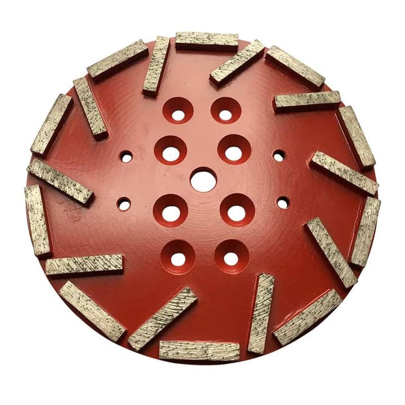 Laser Welded 125mm Segmented Diamond Grinding Cup Wheel Untuk Beton, Batu, Bahan Bangunan