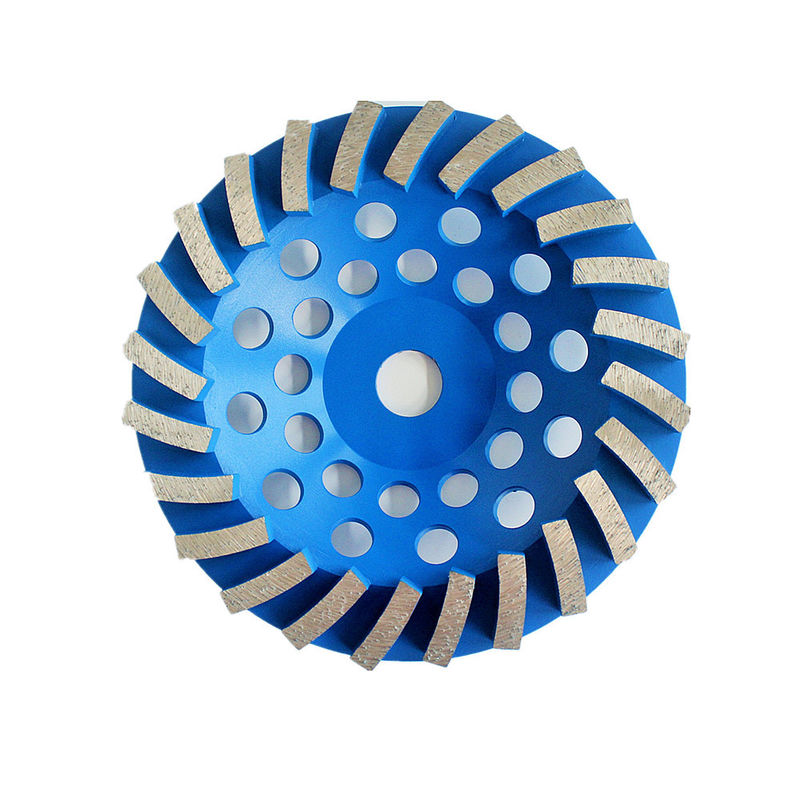 150mm Laser Welded Segmented Diamond Grinding Cup Wheel Untuk Beton, Batu, Bahan Bangunan