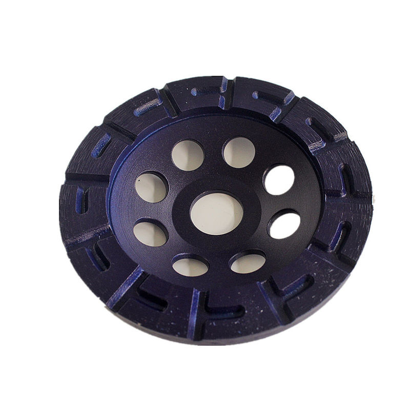 180mm Laser Welded Segmented Diamond Grinding Cup Wheel Untuk Beton, Batu, Bahan Bangunan