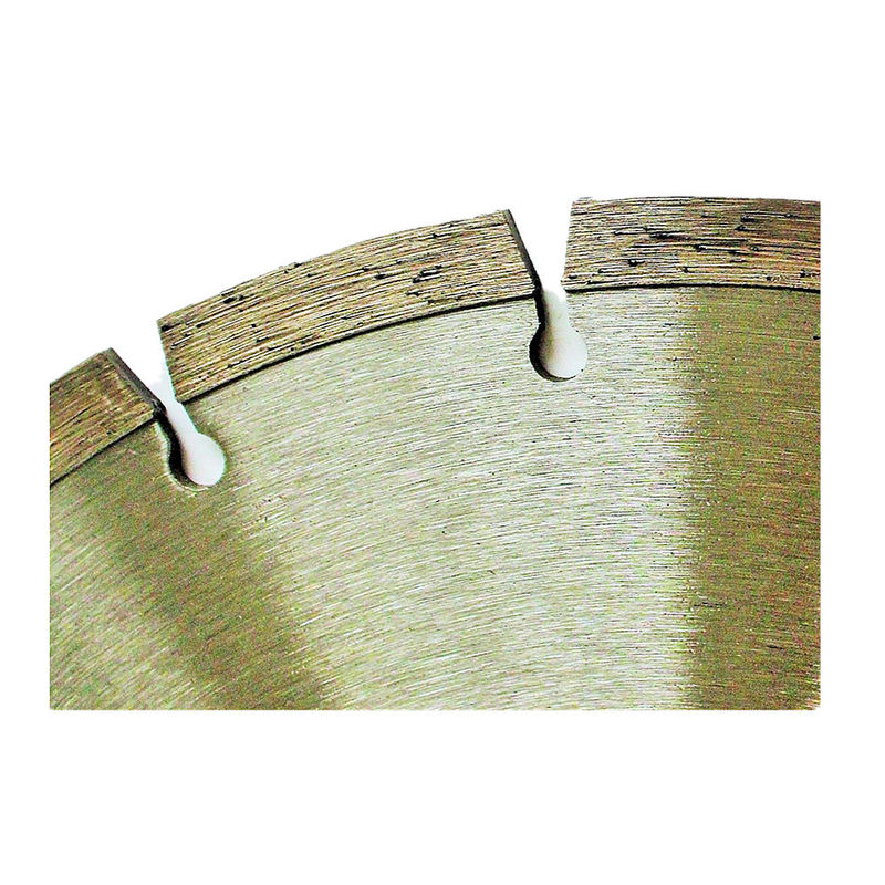 400 X 3.2 / 2.4 X 10 X 25.4x28T Huachang 16 'Laser Dilas Granit Beton Pemotong Kering Diamond Saw Blade Dengan Umur Panjang