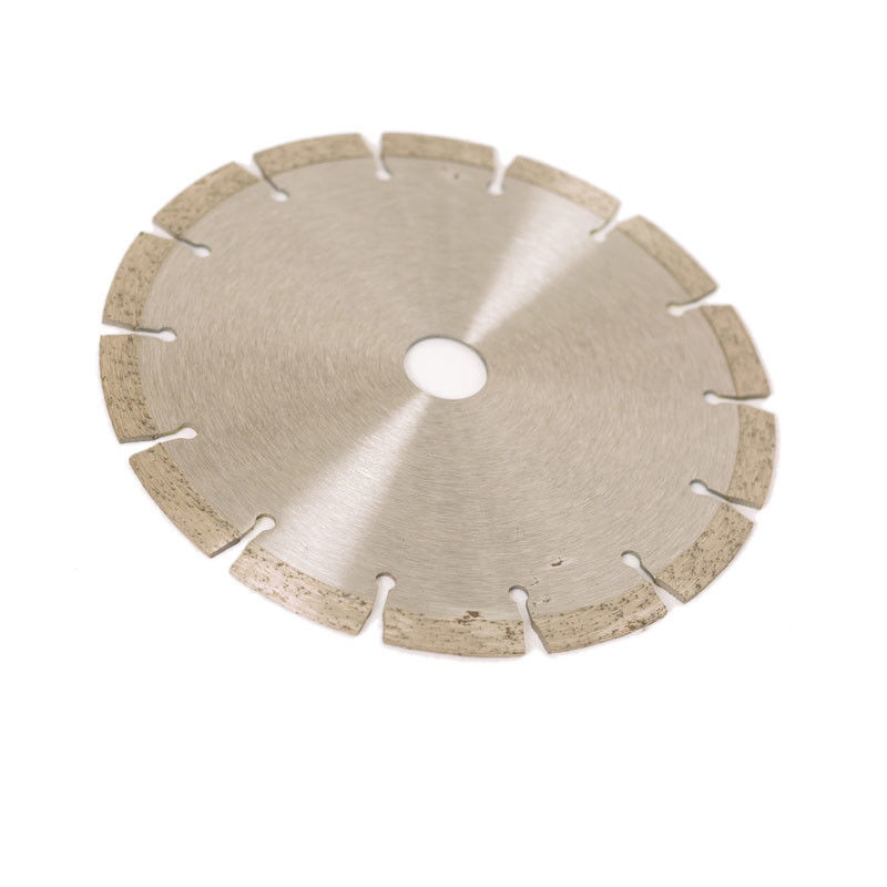 kualitas tinggi 7 inci '180 × 1.6 / 2.2 × 10 × 22.23 × 14T Tersegmentasi Diamond Blade Cold Press Untuk Tujuan Umum, Batu Dan Beton